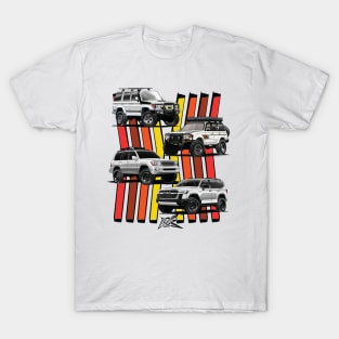 toyota landcruiser generations T-Shirt